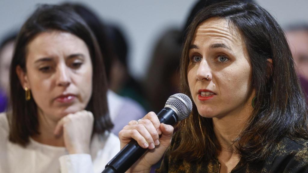 La secretaria general de Podemos, Ione Belarra.