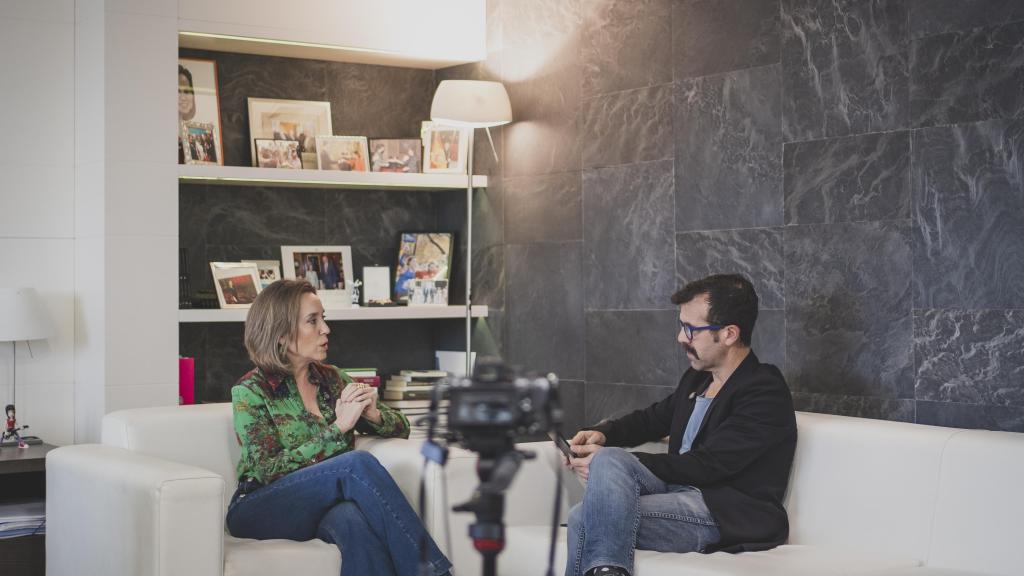 Cuca Gamarra, secretaria general del PP, entrevistada por Alberto D. Prieto, subdirector de EL ESPAÑOL.
