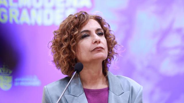 La vicepresidenta primera del Gobierno y ministra de Hacienda, María Jesús Montero.