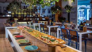 Local de Kilómetros de Pizza.