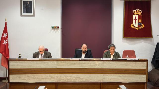 Pleno de Aranjuez durante el debate del estado de municipio