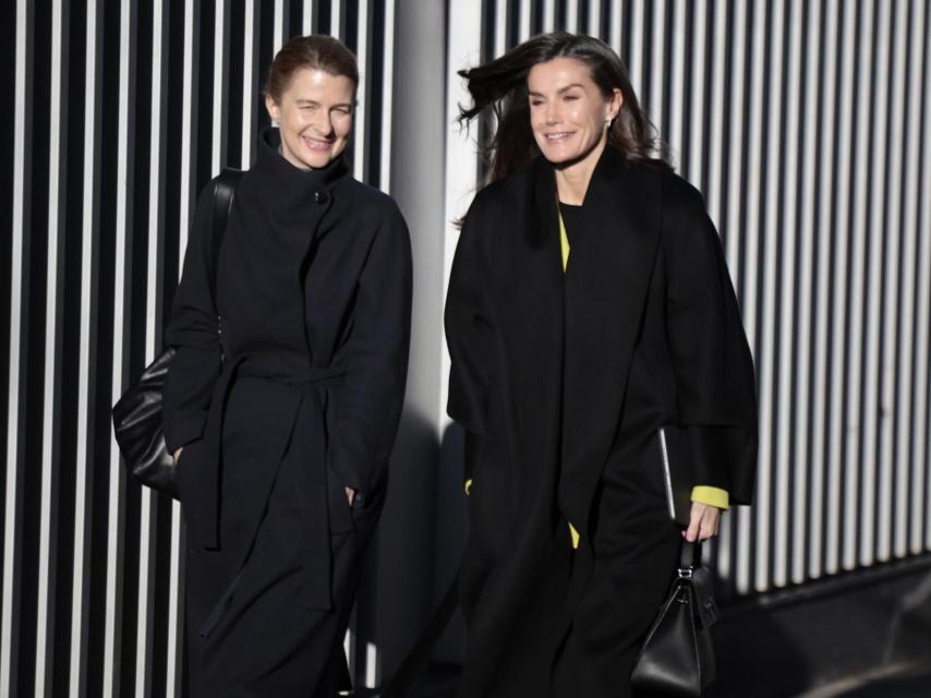 La Reina, con María Ocaña, en enero de 2025.