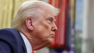 El presidente de Estados Unidos, Donald Trump,  en el Despacho Oval de la Casa Blanca.