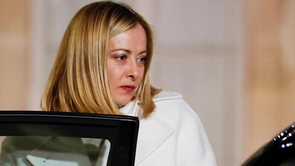 La primera ministra italiana, Giorgia Meloni.