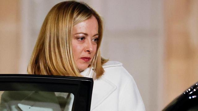 La primera ministra italiana, Giorgia Meloni.