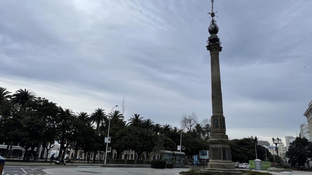Cielos nublados en A Coruña.