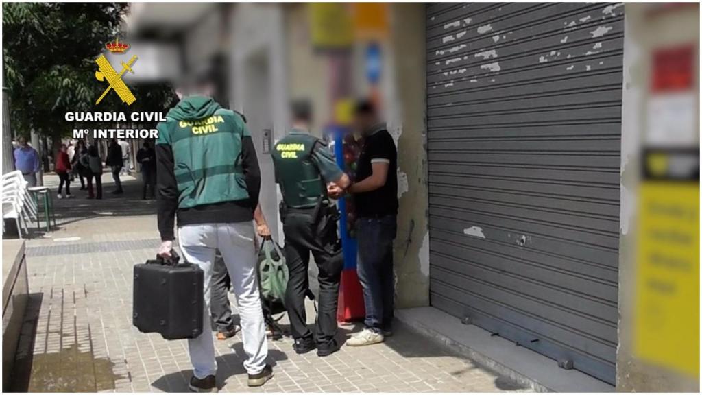 Imange de las deteciones del operativo