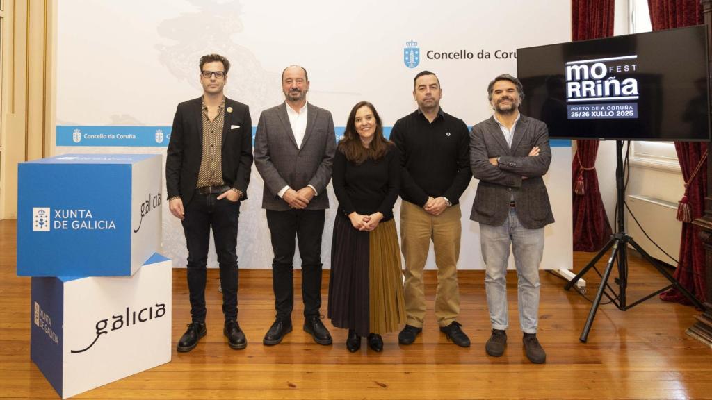 Presentación dell Morriña Fest 2025 en María Pita.