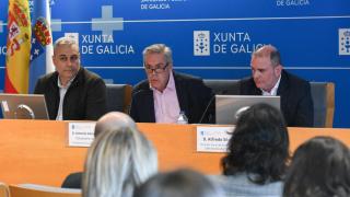 Presentación del balance de actigvidad y listas de espera del Sergas en 2024, con el conselleiro de Sanidade,  Antonio Gómez Caamaño.