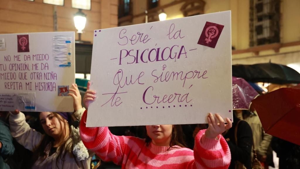 Imagen de archivo de la manifestación del 8M del pasado 2024.
