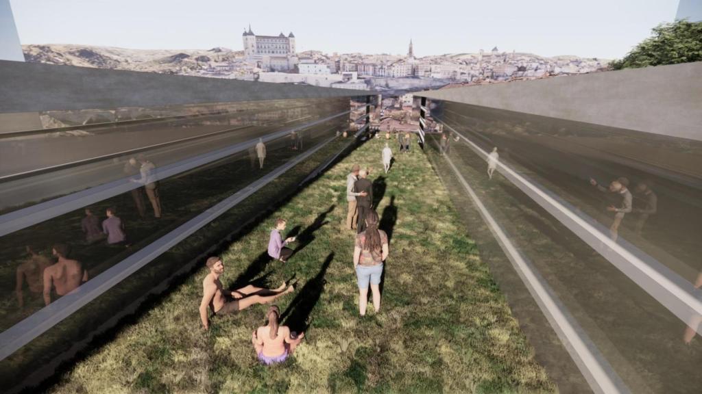 Otro imagen de la simulación de la nueva infraestructura que se proyecta.