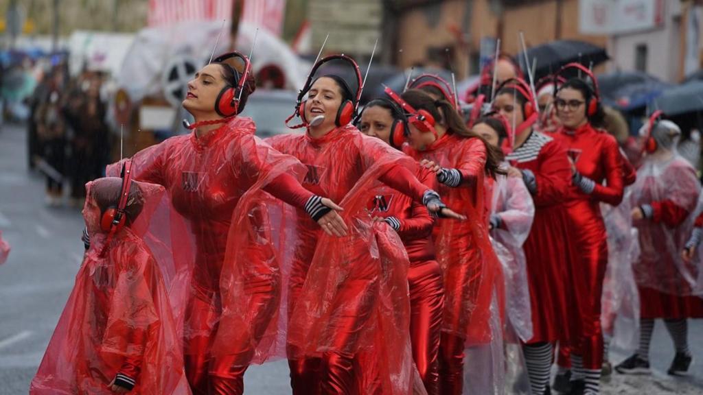 Entroido Pequeno 2025 en Cambre.