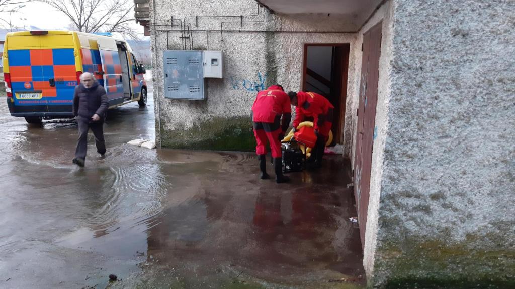 Medios movilizados en El Espinar