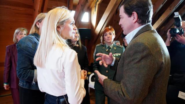 El presidente de la Junta de Castilla y León, Alfonso Fernández Mañueco, participa en el acto institucional del Gobierno Autonómico con motivo del Día Internacional de la Mujer.