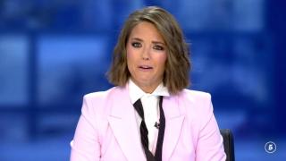 María Casado en 'Informativos Telecinco'.