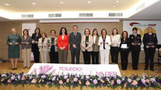 Acto institucional del 8M celebrado en Toledo.
