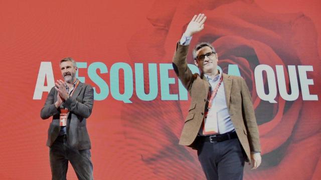 Félix Bolaños en el XV Congreso del PSdeG.