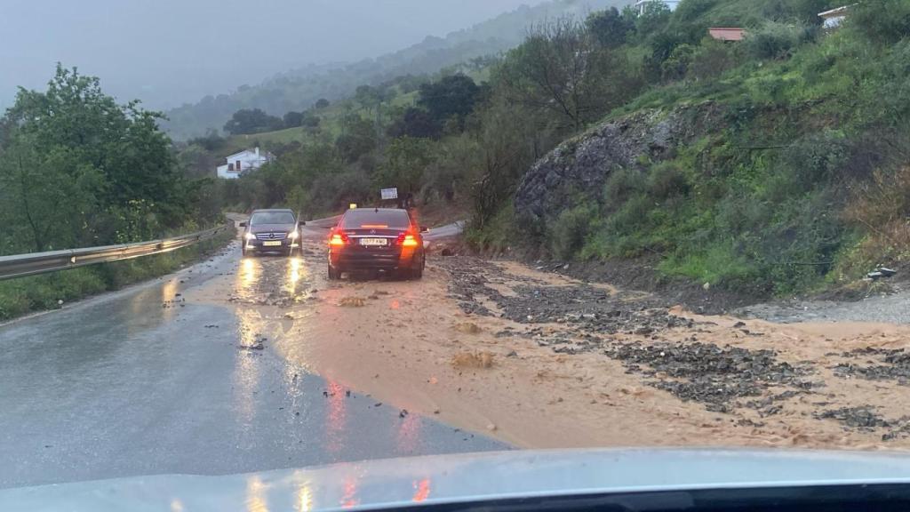 La MA3404 en Casabermeja.