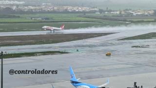 El aeropuerto de Málaga esta mañana.