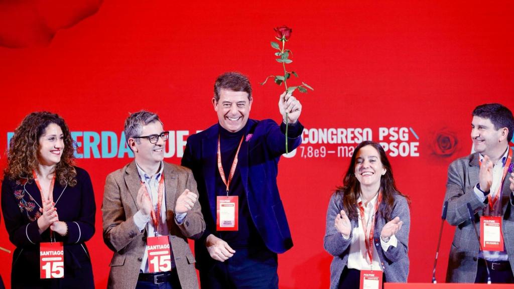 XV Congreso del PSdeG en Santiago de Compostela.