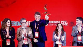 XV Congreso del PSdeG en Santiago de Compostela.