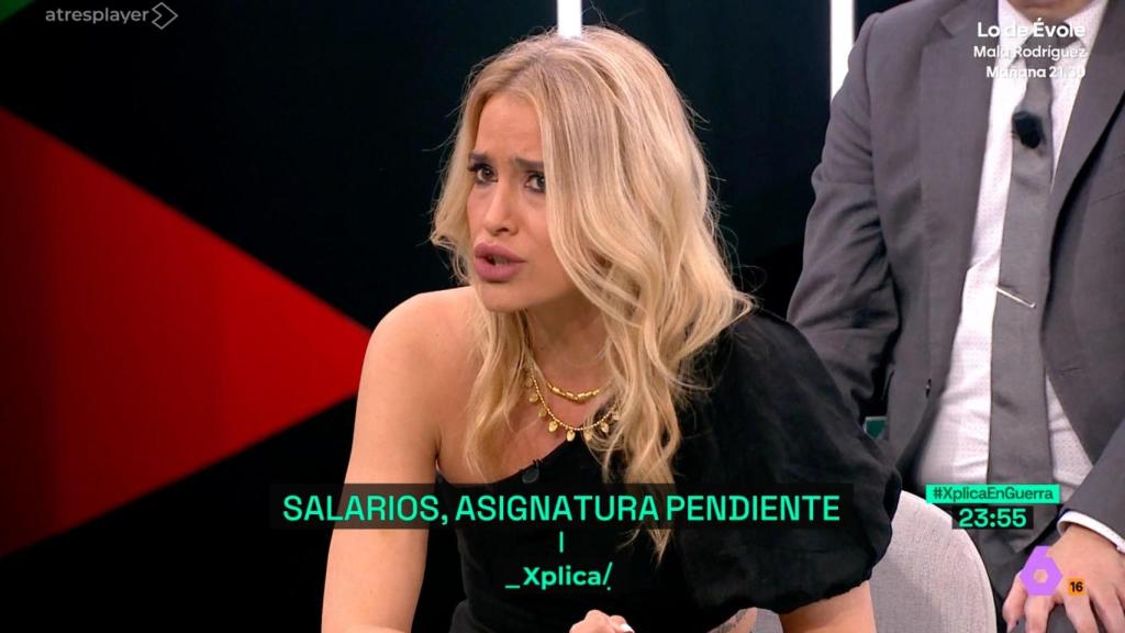 Afra Blanco en 'laSexta Xplica'.