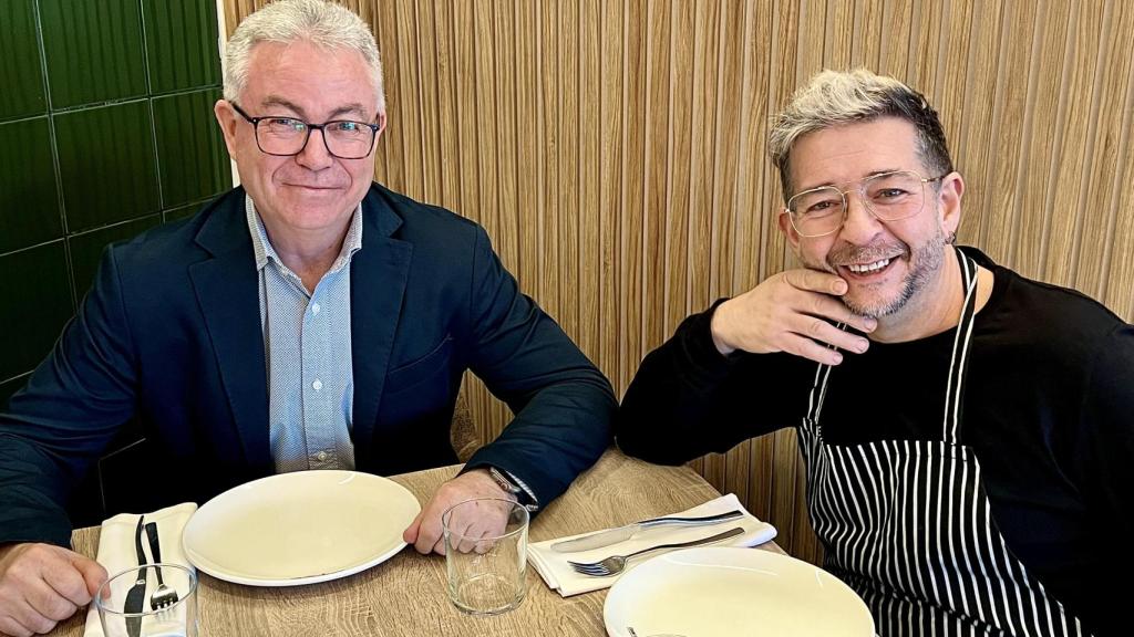 Juan Ramón García y Javier Molina, esta semana en La Llar.