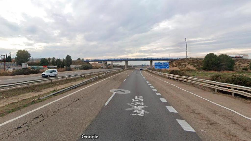El accidente ha tenido lugar en la A-68 a la altura de Utebo (Zaragoza)