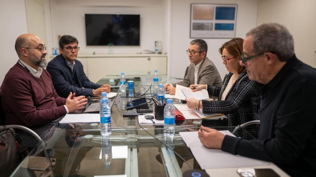 La reunión entre el Ministerio de Transportes, Generalitat de Cataluña, Adif y Renfe.