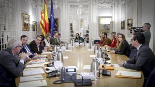 Reunión de la Junta de Portavoces de Les Corts. José Cuéllar / Corts