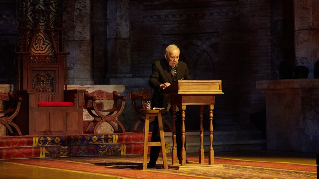 Jose Luis Gómez en la Gala de entrega de premios.