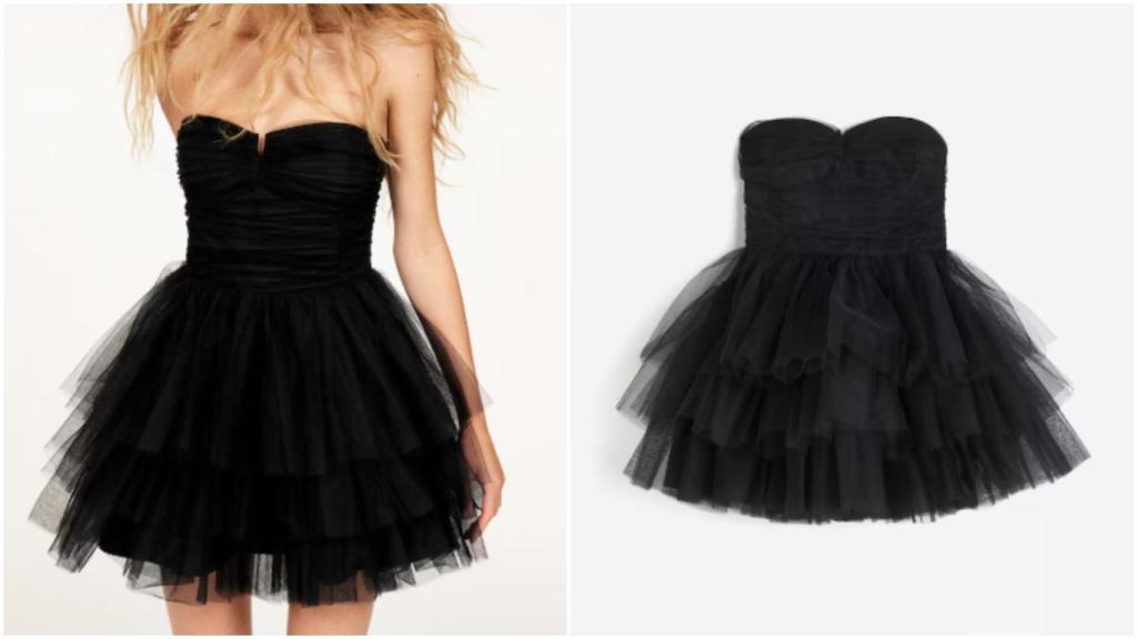 Vestido de tul H&M. Ref: 1218623002