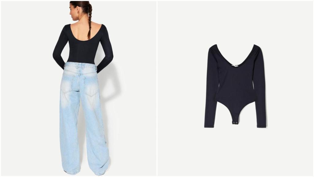 Body ajustado de Bershka. Ref: 8905/256/800