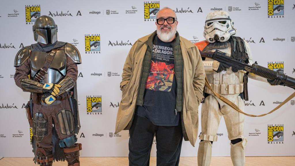 Álex de la Iglesia en la presentación de la San Diego Comic-Con Málaga. Foto: SDCC Málaga