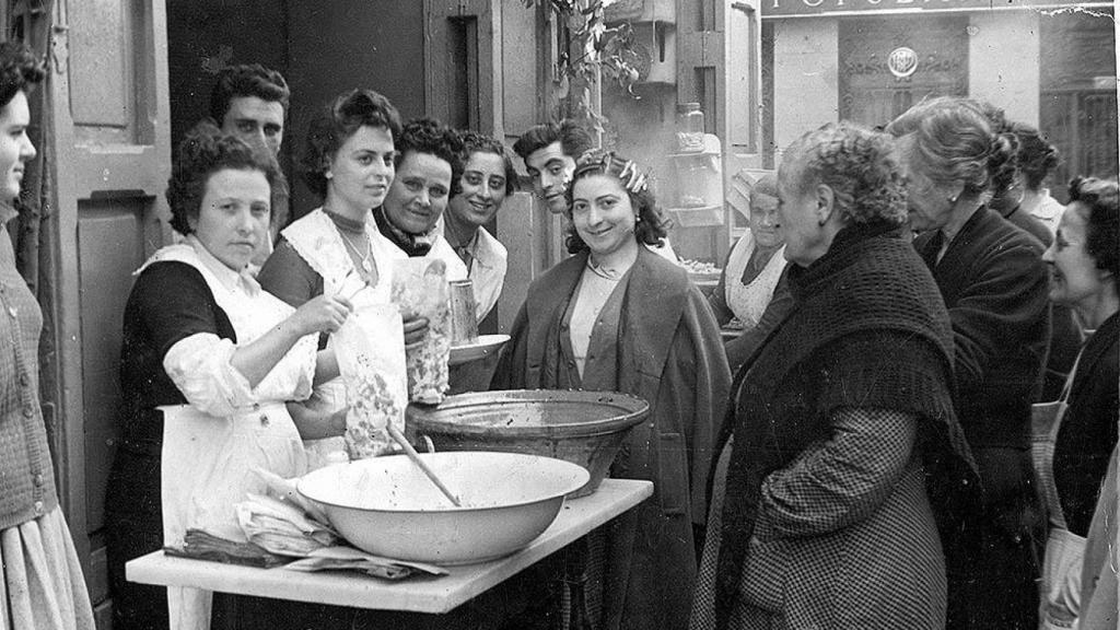 Buñolería El Contraste, imagen de archivo. El Contraste