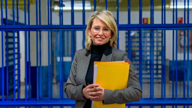 Nuria San José, directora de la cárcel de Villanubla