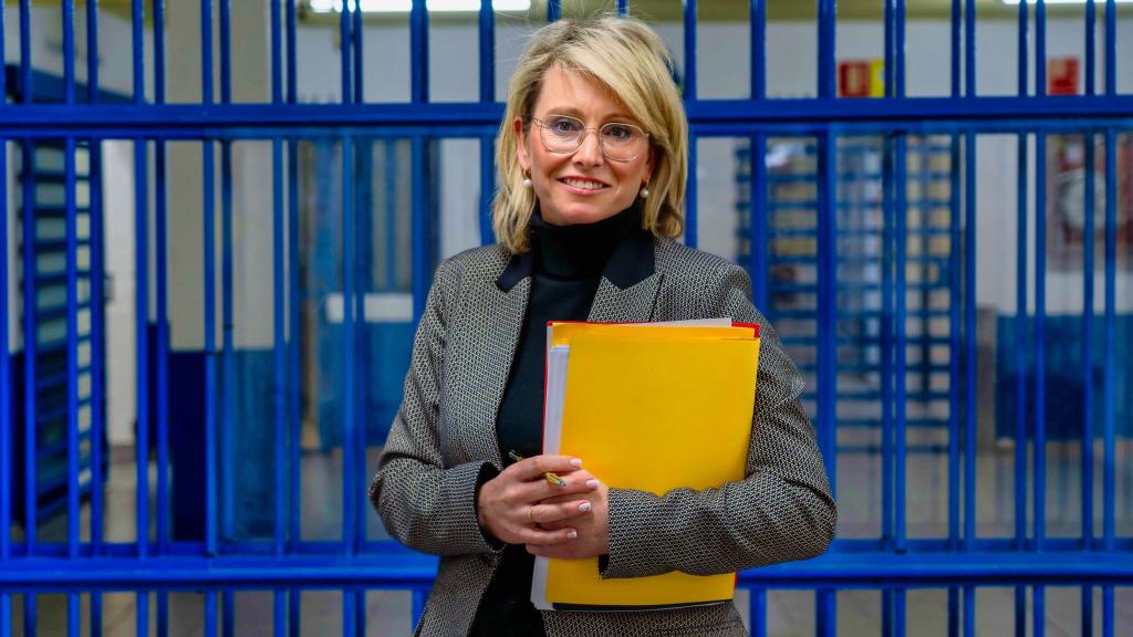 Nuria San José, directora de la cárcel de Villanubla