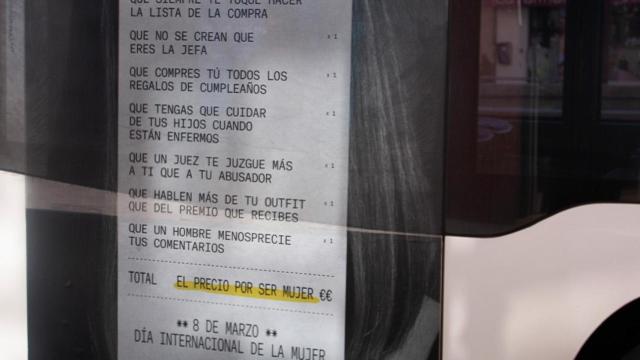 Campaña de Zamora 'El precio de ser mujer'