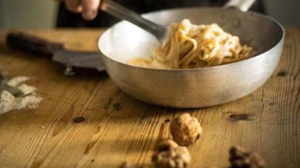 Tagliolino in padella.