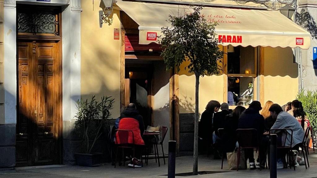 La fachada del restaurante.