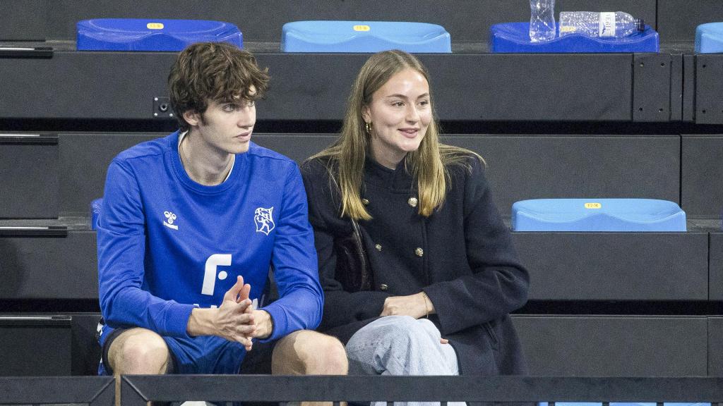 Pablo Urdangarín con Johanna Zott.