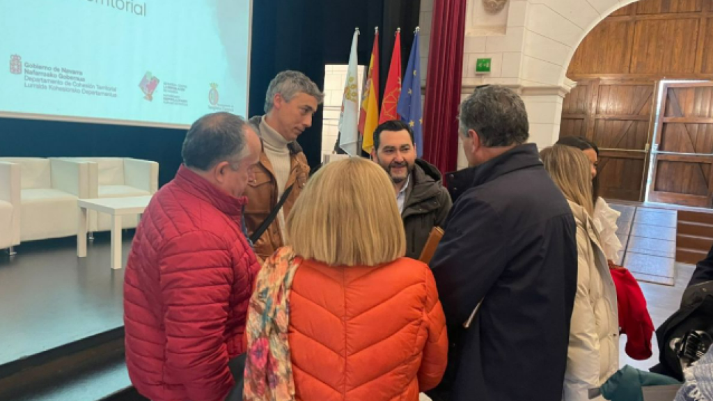 Los alcaldes de la comarca de Sangüesa