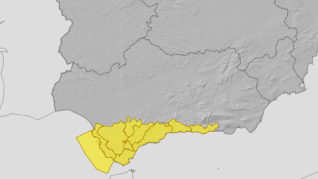 El aviso amarillo está presente en media provincia.