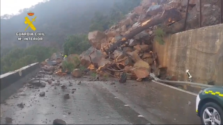 Corte total de la A-397 que conecta Ronda con San Pedro Alcántara.