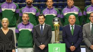 Una imagen de la cita de esta mañana.