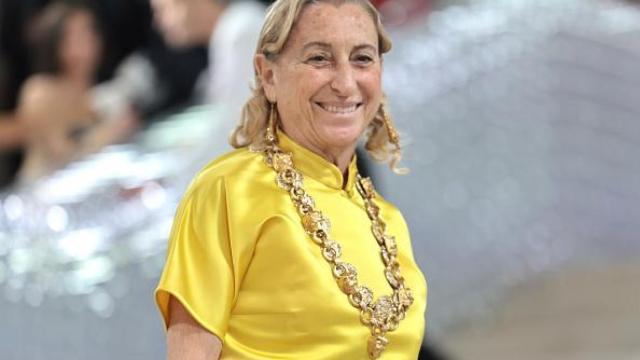 Miuccia Prada, en la Gala Met 2023.
