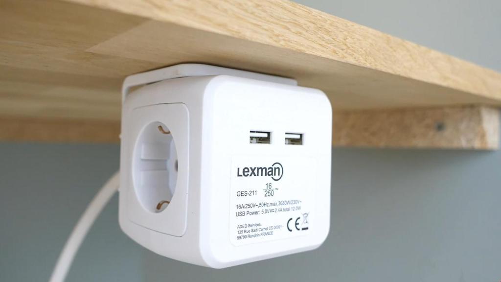 La base múltiple Lexman Cube que vende Leroy Merlin.