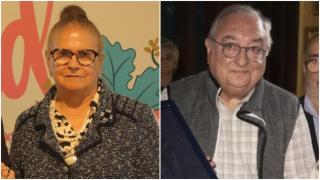 Rosa Otero y Ramón Núñez Centella.