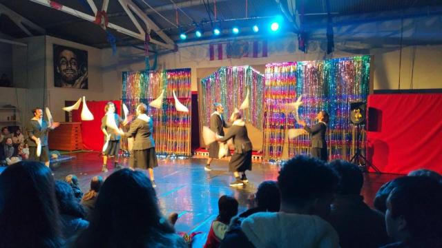 Espectáculo de circo en CircoNove.