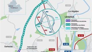 Proyecto de la SE-40 en Sevilla.